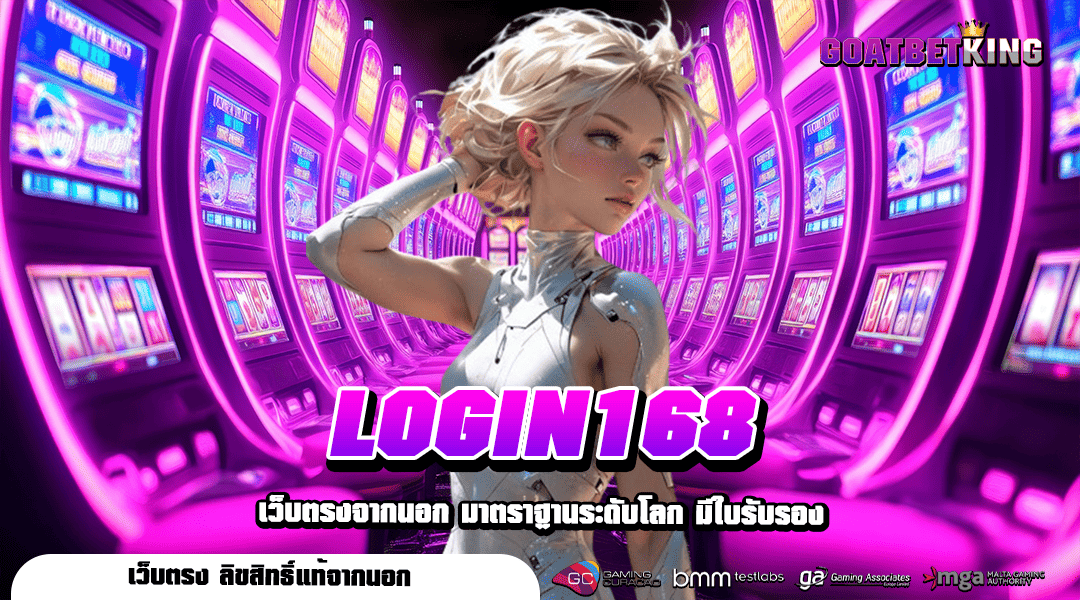 LOGIN168 ทางเข้าเว็บตรง สล็อตรวมค่ายใหญ่ที่สุด มีใบเซอร์การันตี